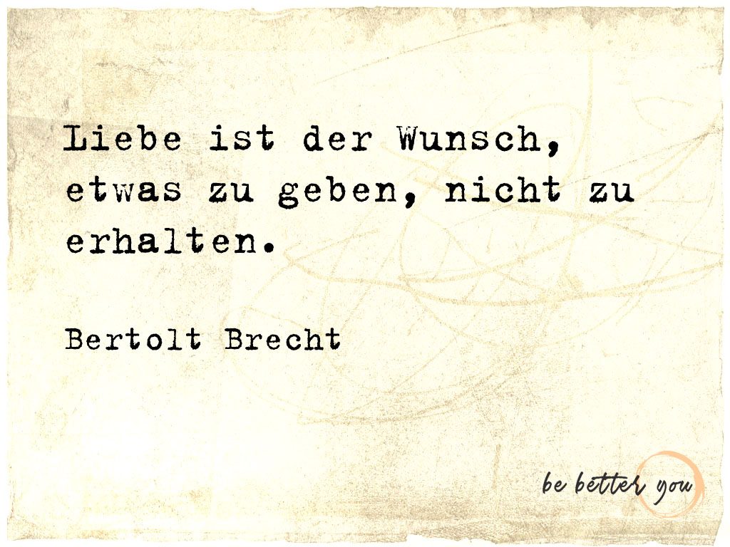 Liebe ist Brecht 